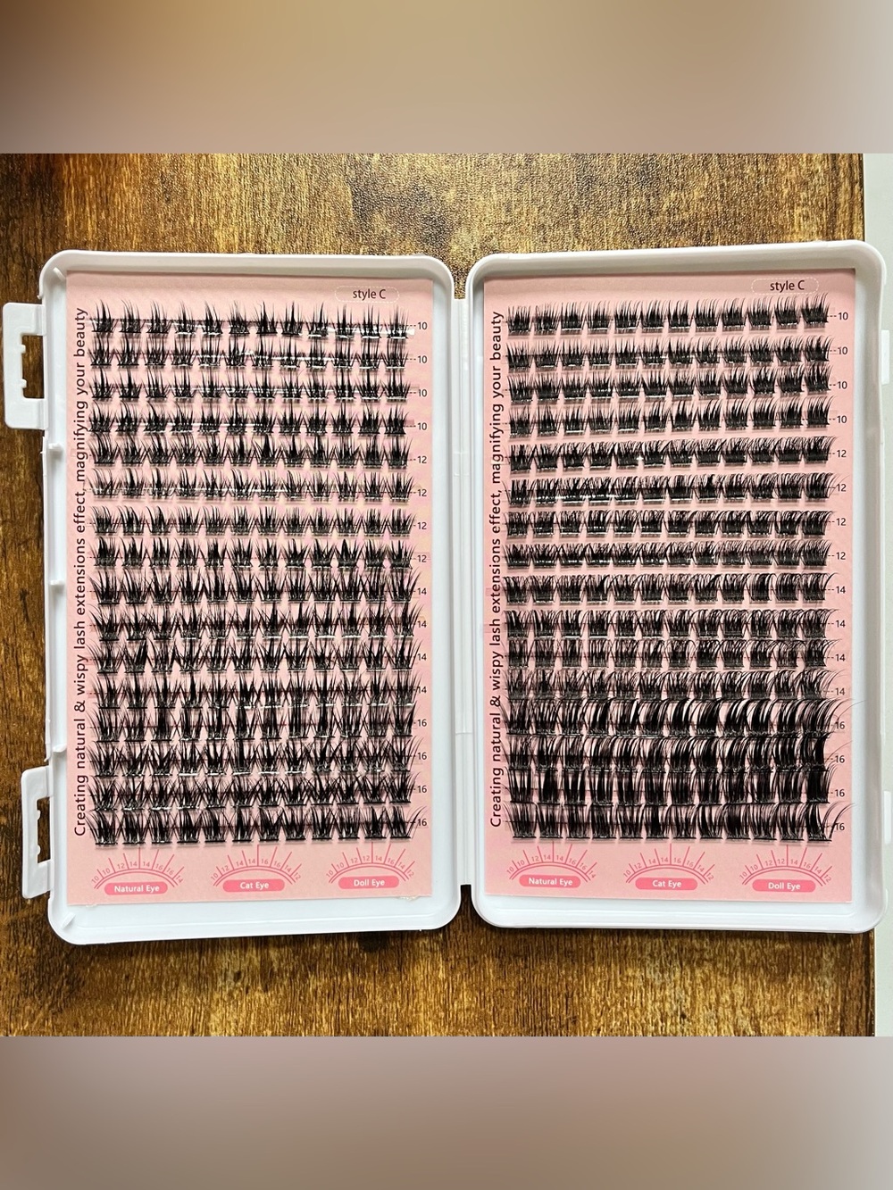 Pre-Made Individual Lash Fans - Black (2 Trays)